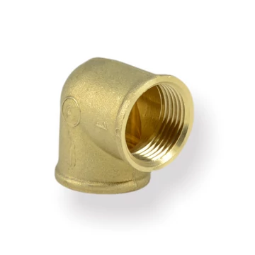 Könyök 3/8" BB réz