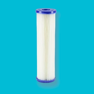 Szűrőbetét hajtogatott 10" AQUA (10 mikron, eldobható)