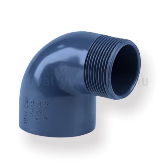 W1 063x2” külső menetes PVC könyök