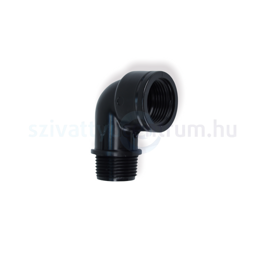 Könyök 5/4" KB műanyag