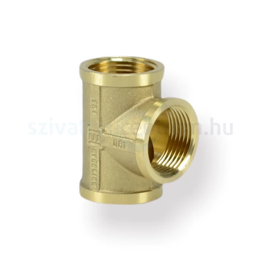 T idom 3/4" réz