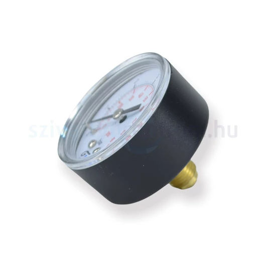 Mérőóra 0-6 bar hátsó bekötés 53mm