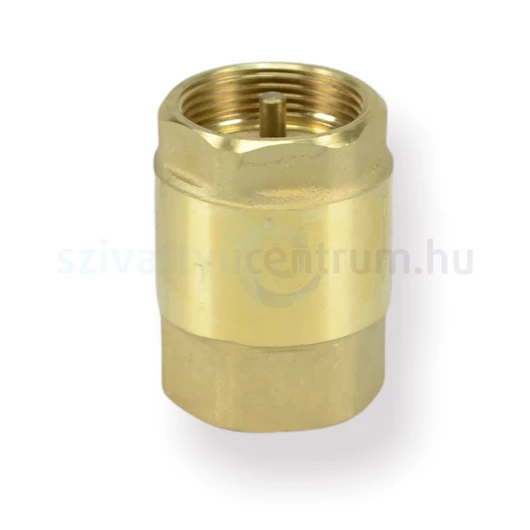 Rugós visszacsapószelep réztányérral 5/4"